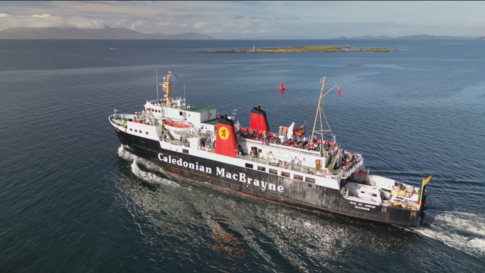The MV Isle of Arran can operate as spare
