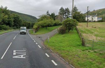 One in hospital after lorry bursts into flames closing A77 in South Ayrshire overnight