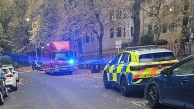 Emergency services called to Glasgow street after reports of ‘acidic smell’