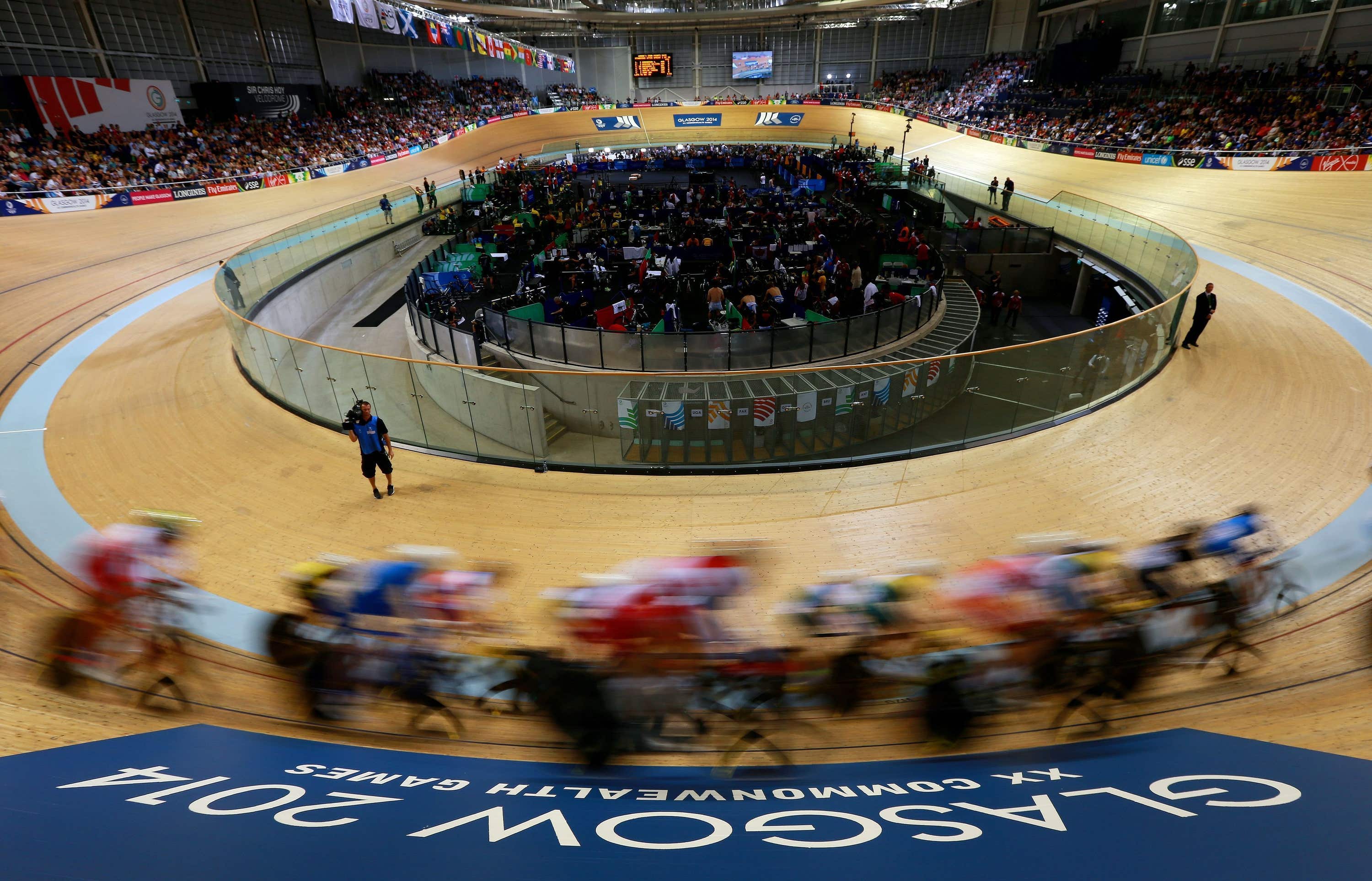 Events will take place in the Sir Chris Hoy Velodrome (David Davies/PA). 