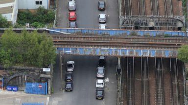 Network Rail begins £1.5m renovation of 140-year-old Salkeld Street bridge in Glasgow city centre