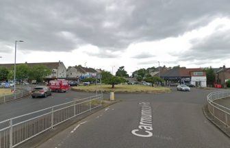 Man in hospital after being injured on Castlemilk street following disturbance near roundabout