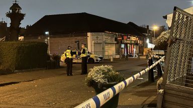 Five men charged over attempted murder of man shot in Govan shop