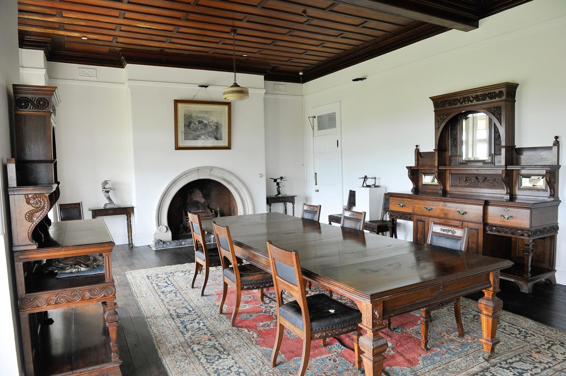 Inside the former summer residence of the governor of New South Wales (The King’s Foundation Australia/PA). 