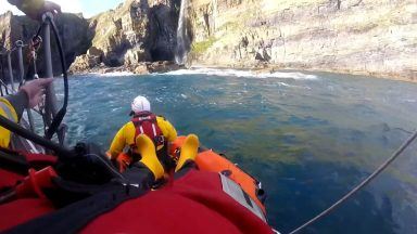 Walker with broken pelvis rescued after 30ft fall from cliff beauty spot near Wick