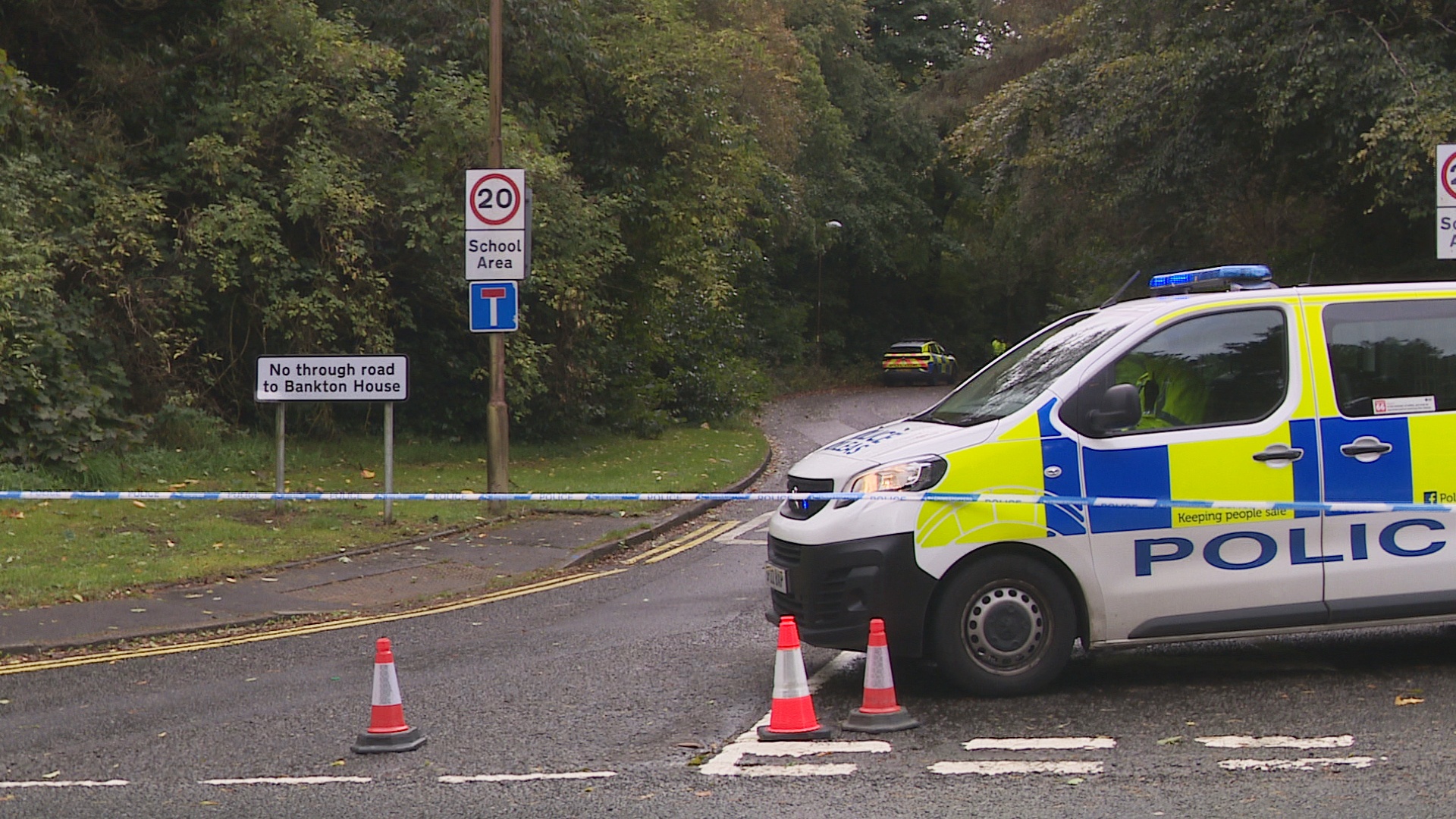 Bankton Lane in Livingston .