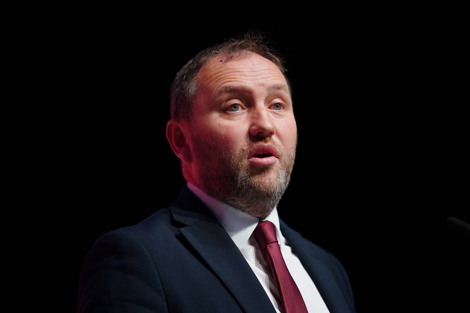 Ian Murray visited Forth Valley College on Thursday (Peter Byrne/PA). 