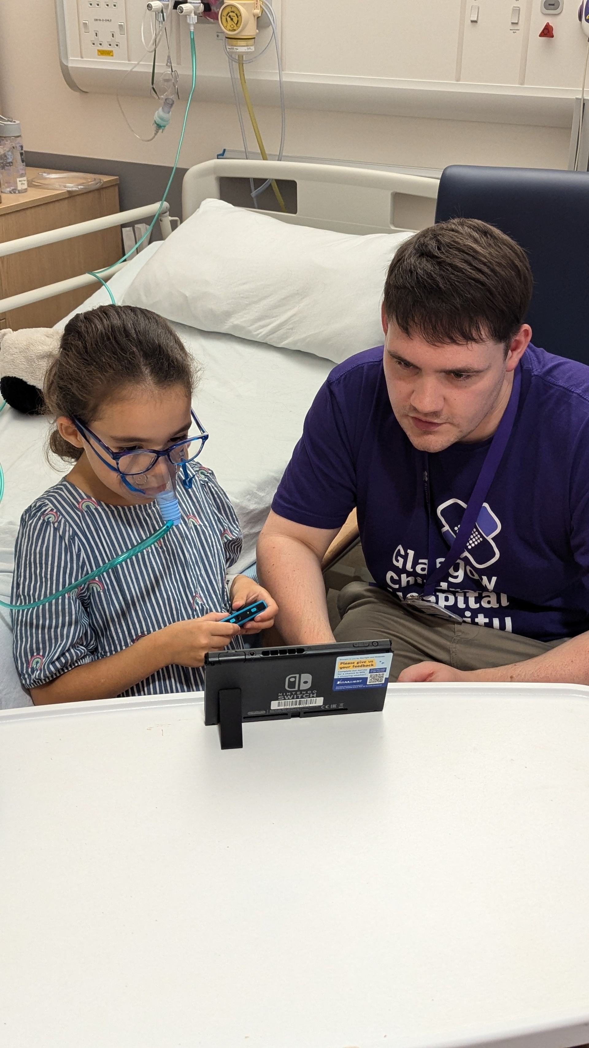 The Gamer-in-Residence will aim to provide children in Scotland’s busiest children’s hospital with someone to game with.