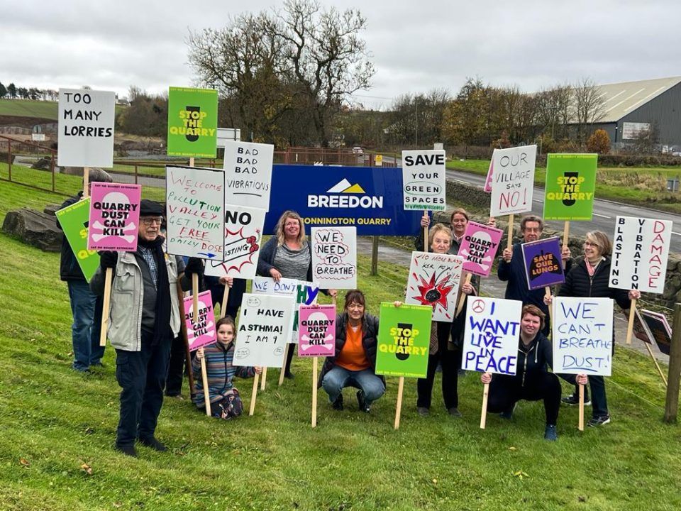 Edinburgh village fights quarry expansion over ‘earthquake’ blasts