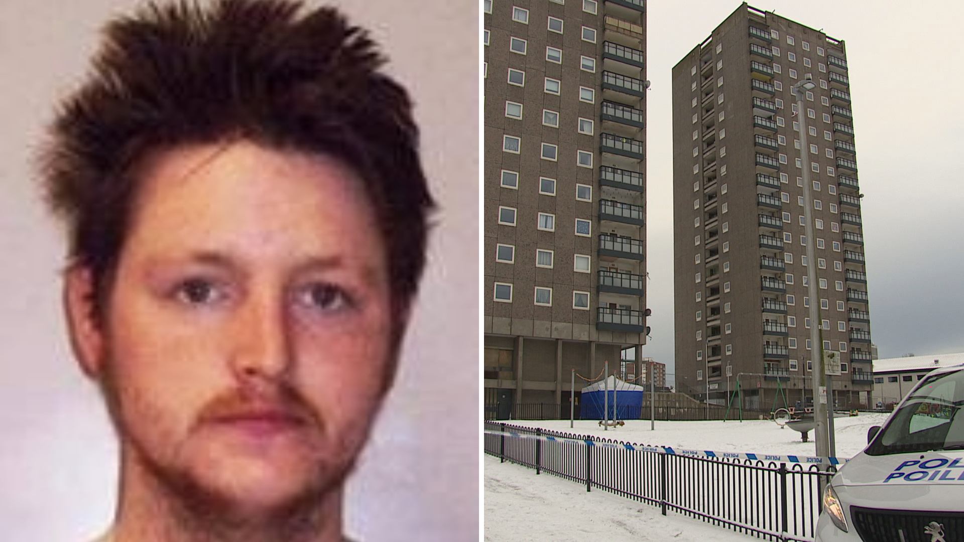 Jamie Forbes died after jumping from the 12th floor of Elphinstone Court, Aberdeen.