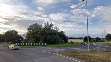 Two pensioners die in hospital following two-car crash on A77 near Monkton