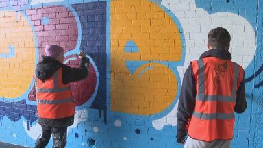 New mural unveiled in one of Edinburgh’s most deprived areas