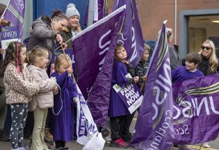 Swinney calls for end to strikes targeting schools in his constituency