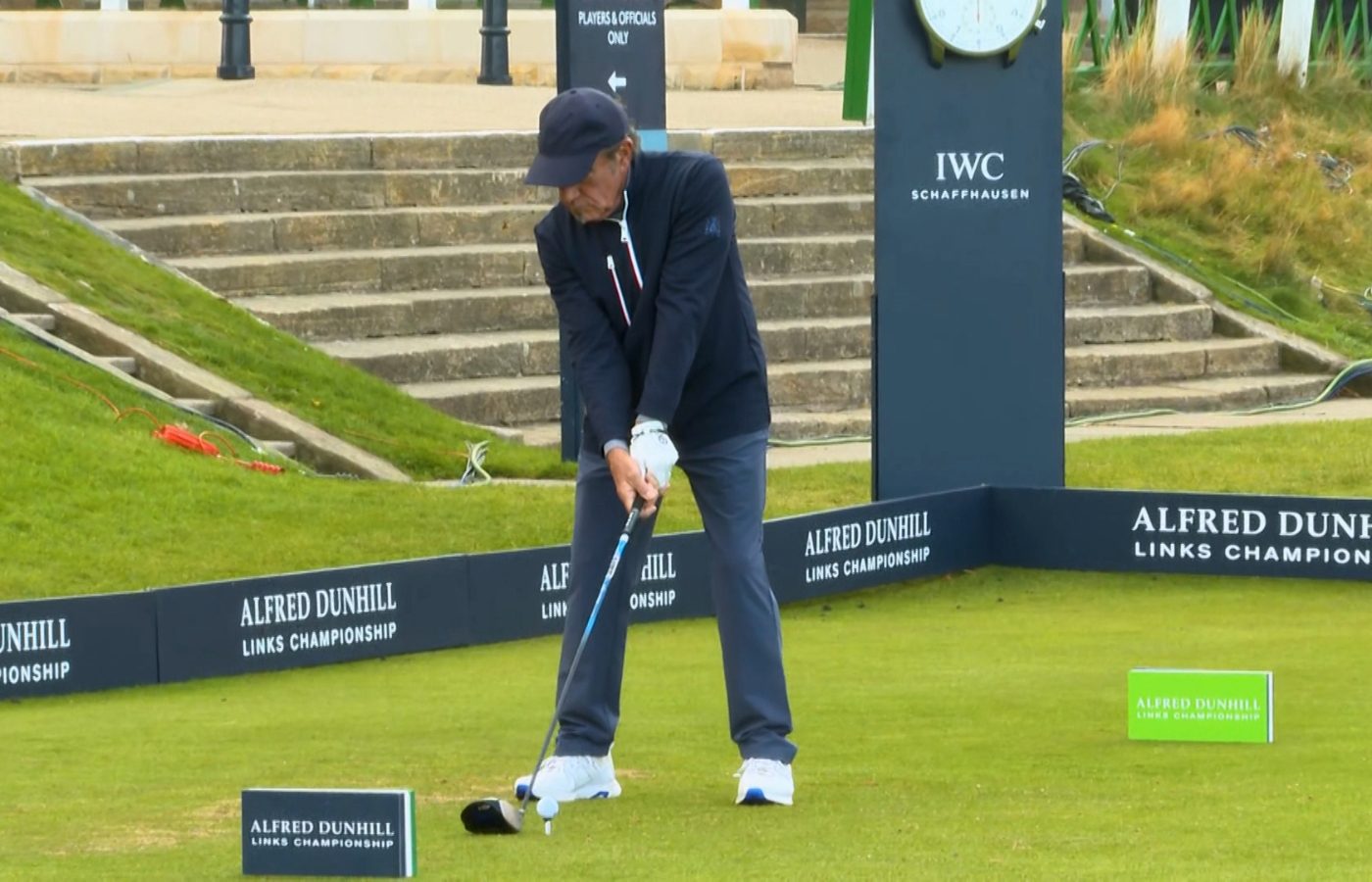 Celebrities such as Tico Torres tee off as part of Alfred Dunhill championships