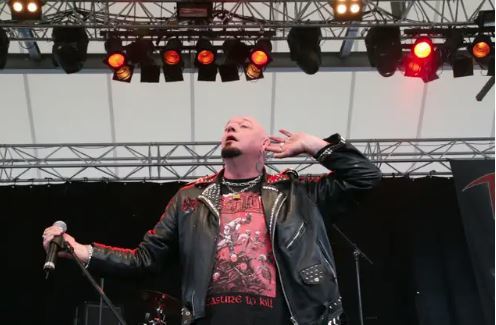 Paul Di’Anno was the former singer of British heavy metal band Iron Maiden