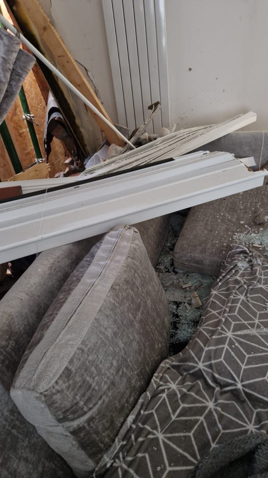 Emmajane fears returning home after car ploughed through the living room