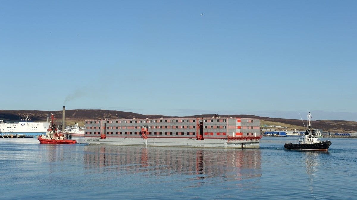 Hundreds of asylum seekers moved off Bibby Stockholm accommodation barge