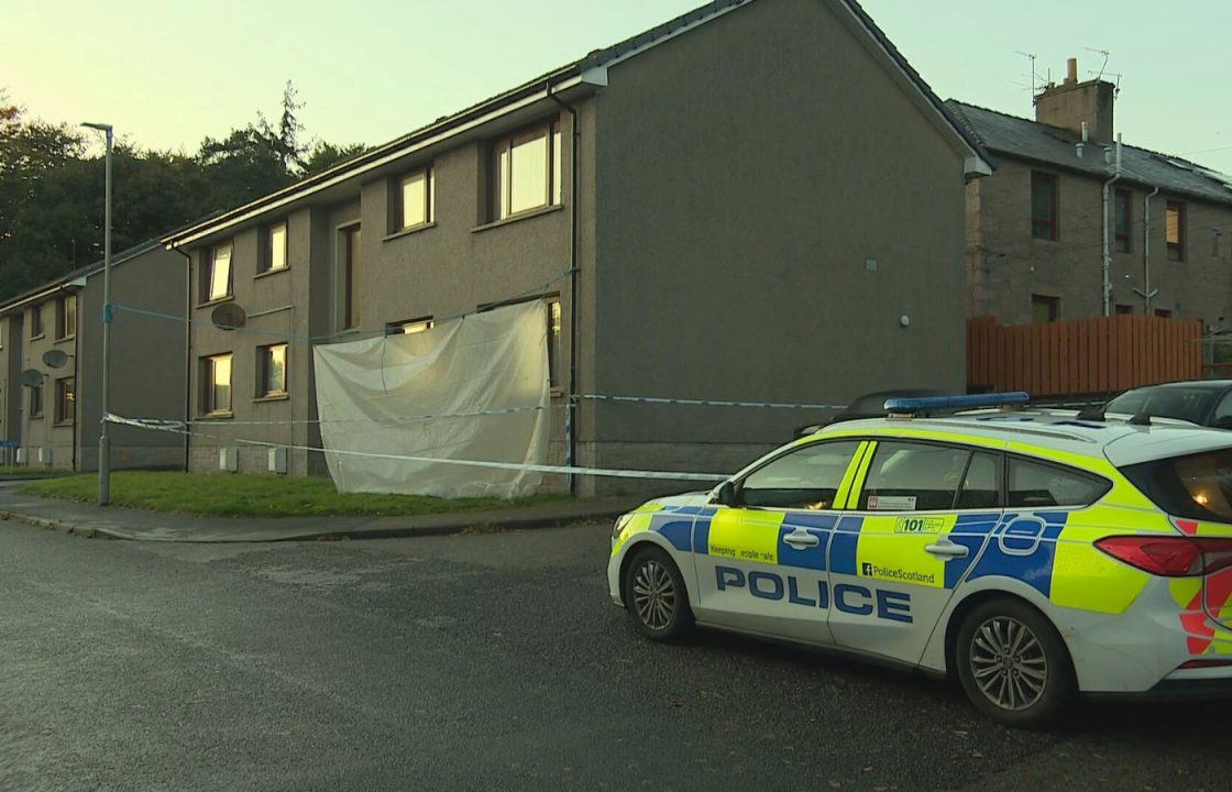 Man arrested after dad found dead at property on Gordon Place in Ellon