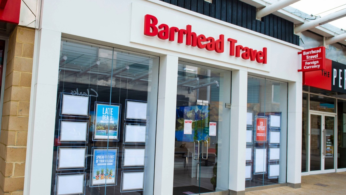 Barrhead Travel was founded in 1975. 