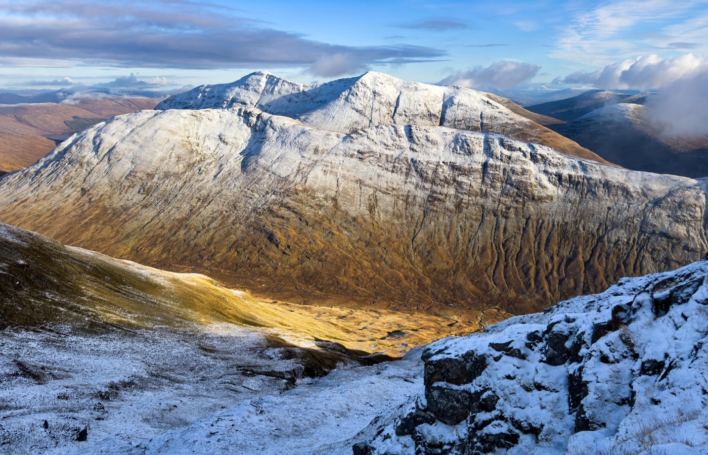 A fresh Met Office warning was issued on Wednesday for snow and ice across across many parts of Scotland