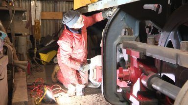 Rail enthusiasts bid to restore historic Fife steam train back to its former glory