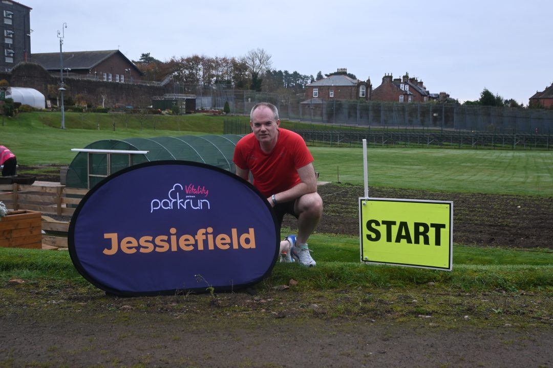 Gordon Chree: I joined the inmates at the first parkrun held inside HMP Dumfries