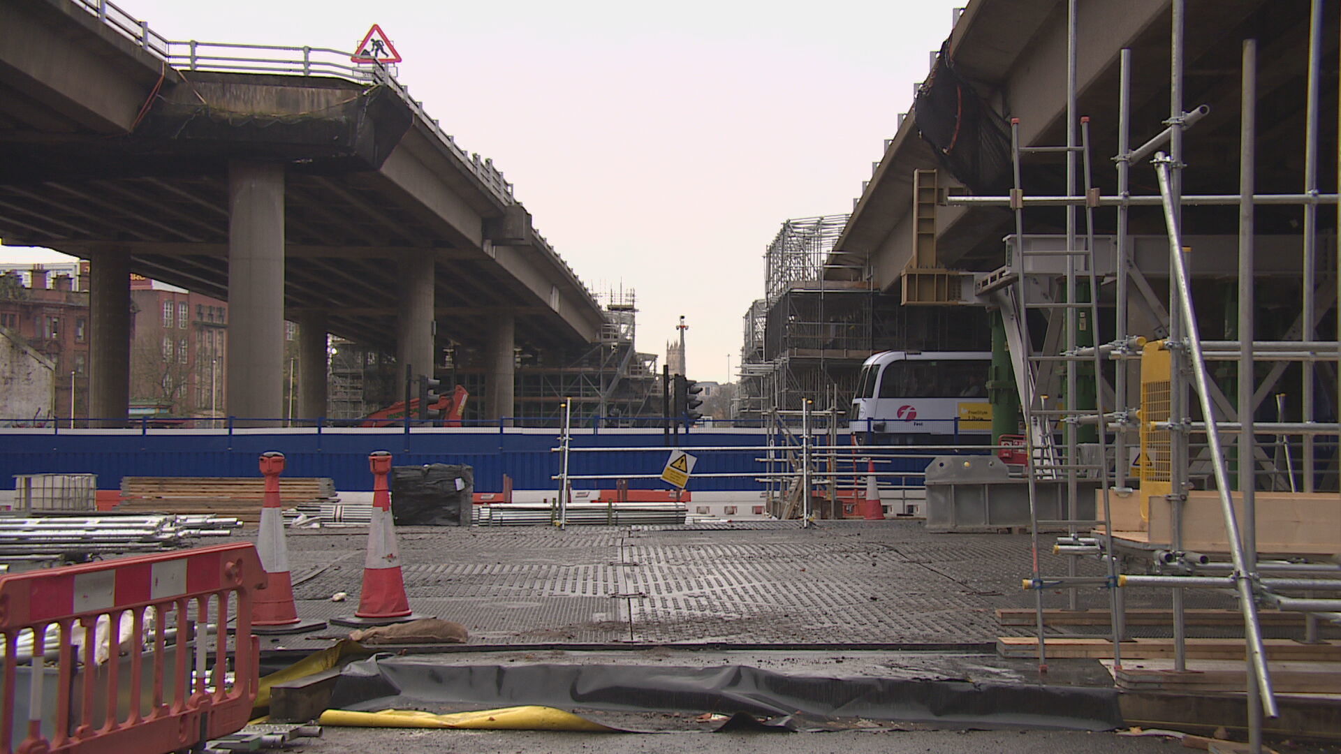 Inspections in 2020 found the condition of the motorway bridges' supports to be worse than expected.