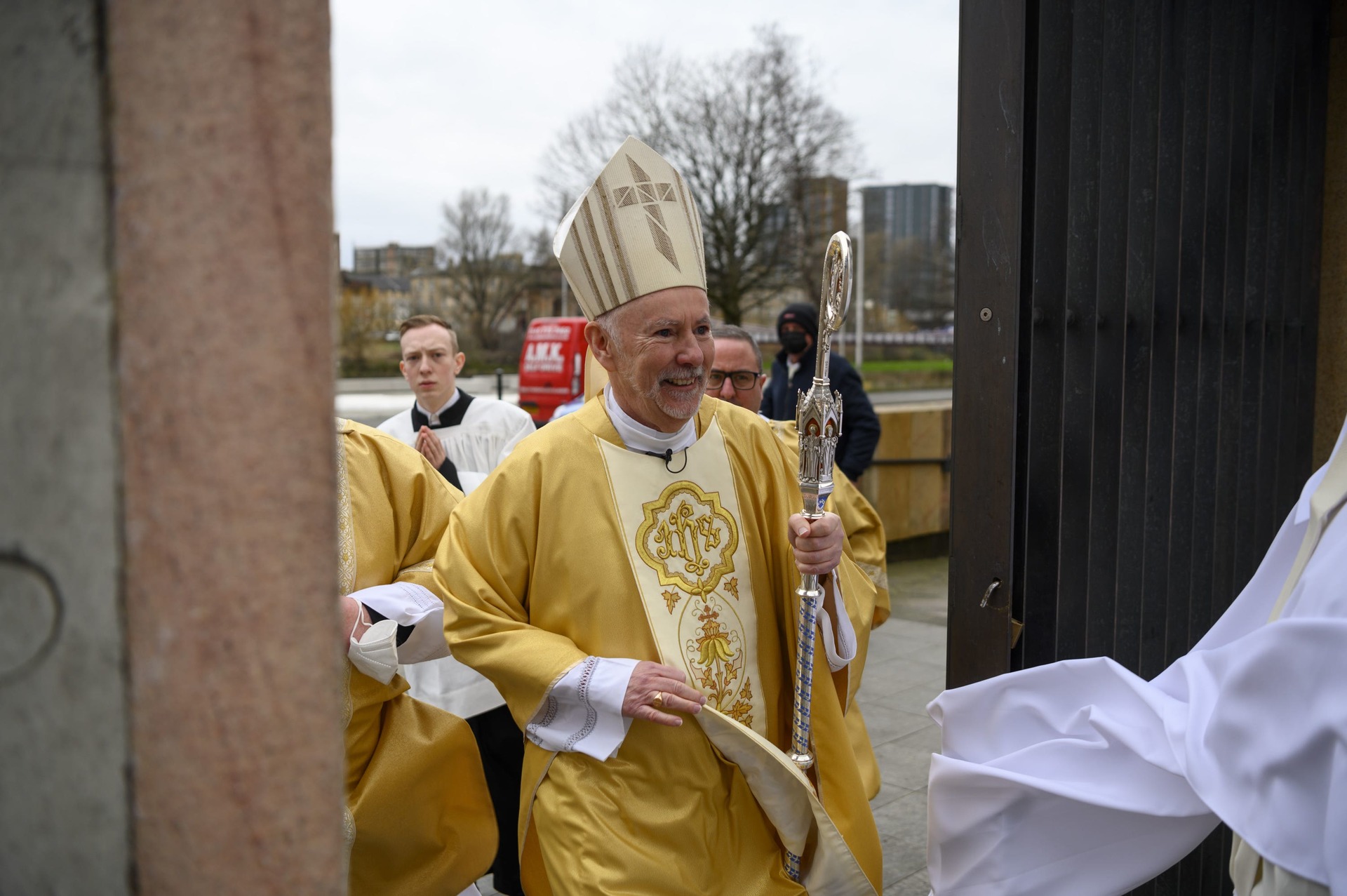 Archbishop William Nolan will celebrate a mass on Thursday where prayers will be offered for meaningful change to be achieved at Cop29 (John Linton/PA). 