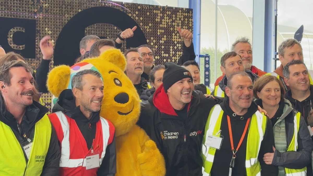 Paddy McGuinness has cycled from Wales to Scotland