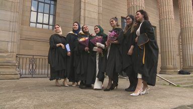 Afghan women supported through scholarship at the University of Dundee celebrate graduation