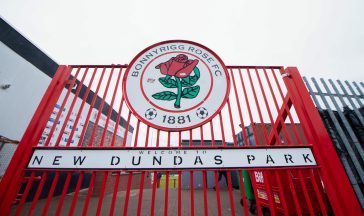 Scottish League Two side Bonnyrigg Rose deducted six points due to slope on pitch