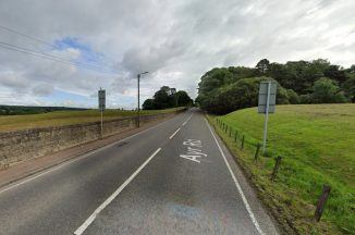 Man, 70, dies in car crash that closed A70 for over three hours