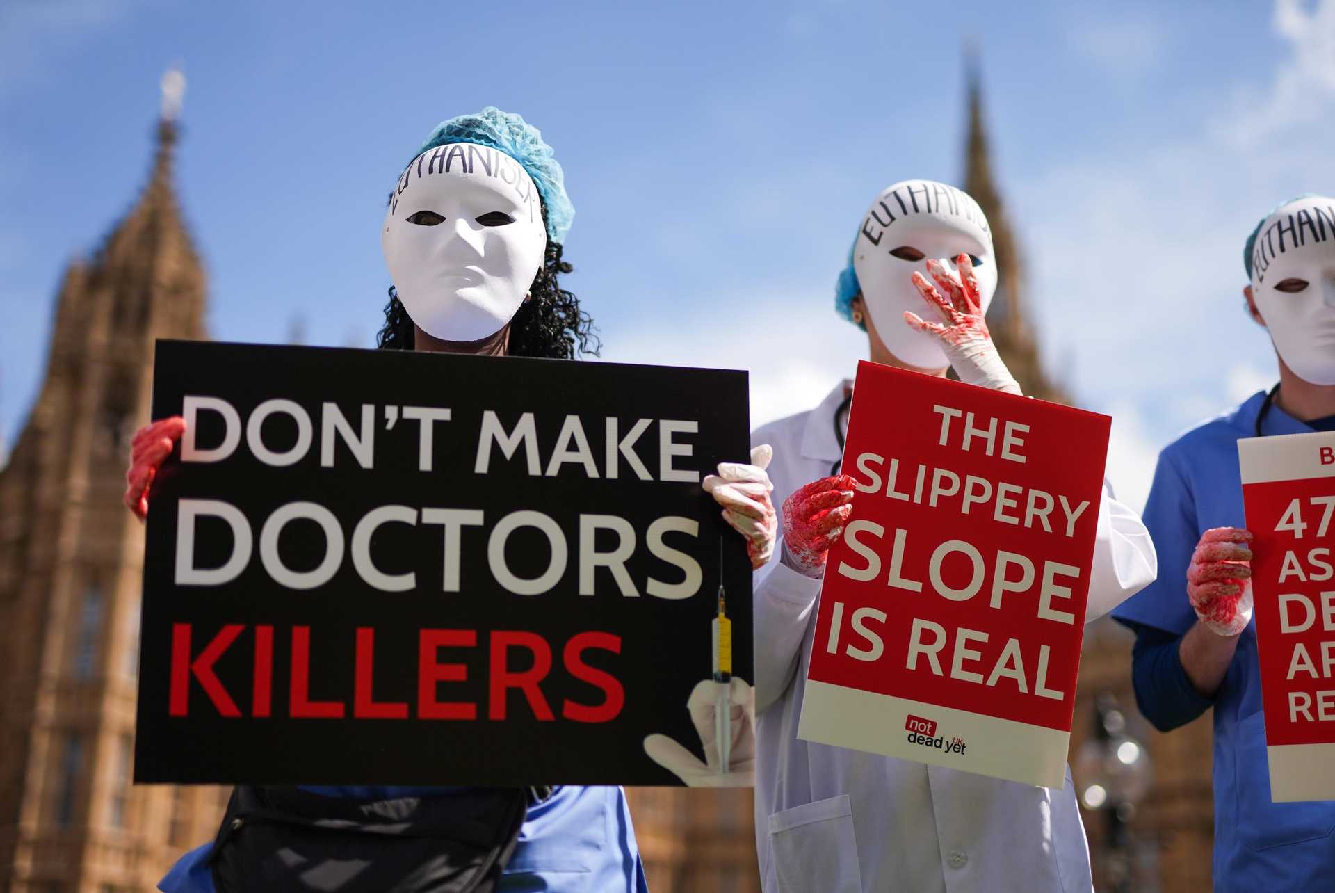 Doctors would not have to take part in an assisted dying service in England and Wales (Jordan Pettitt/PA). 