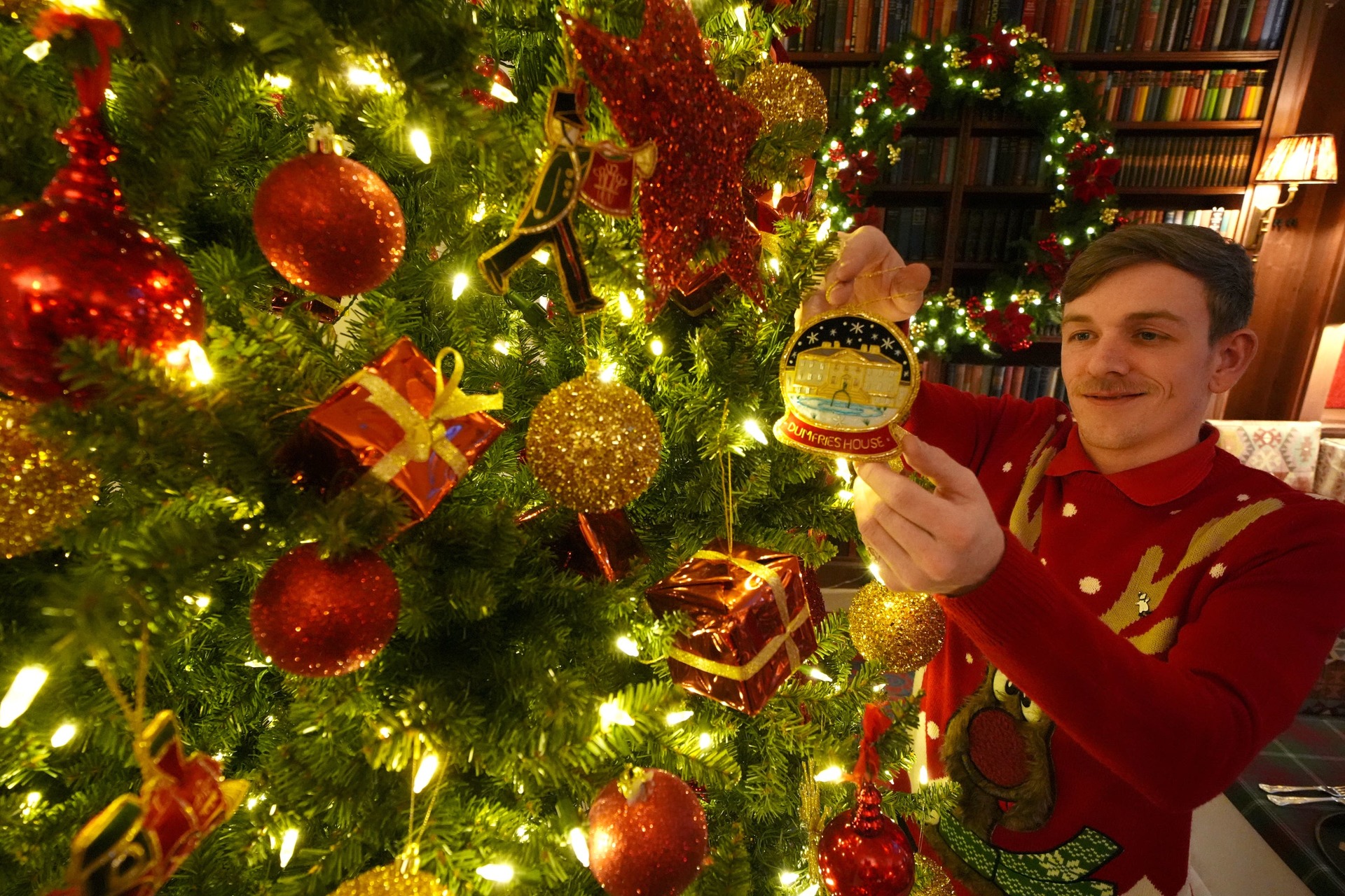 Hundreds of people will attend festive events inside Dumfries House this winter (Andrew Milligan/PA). 