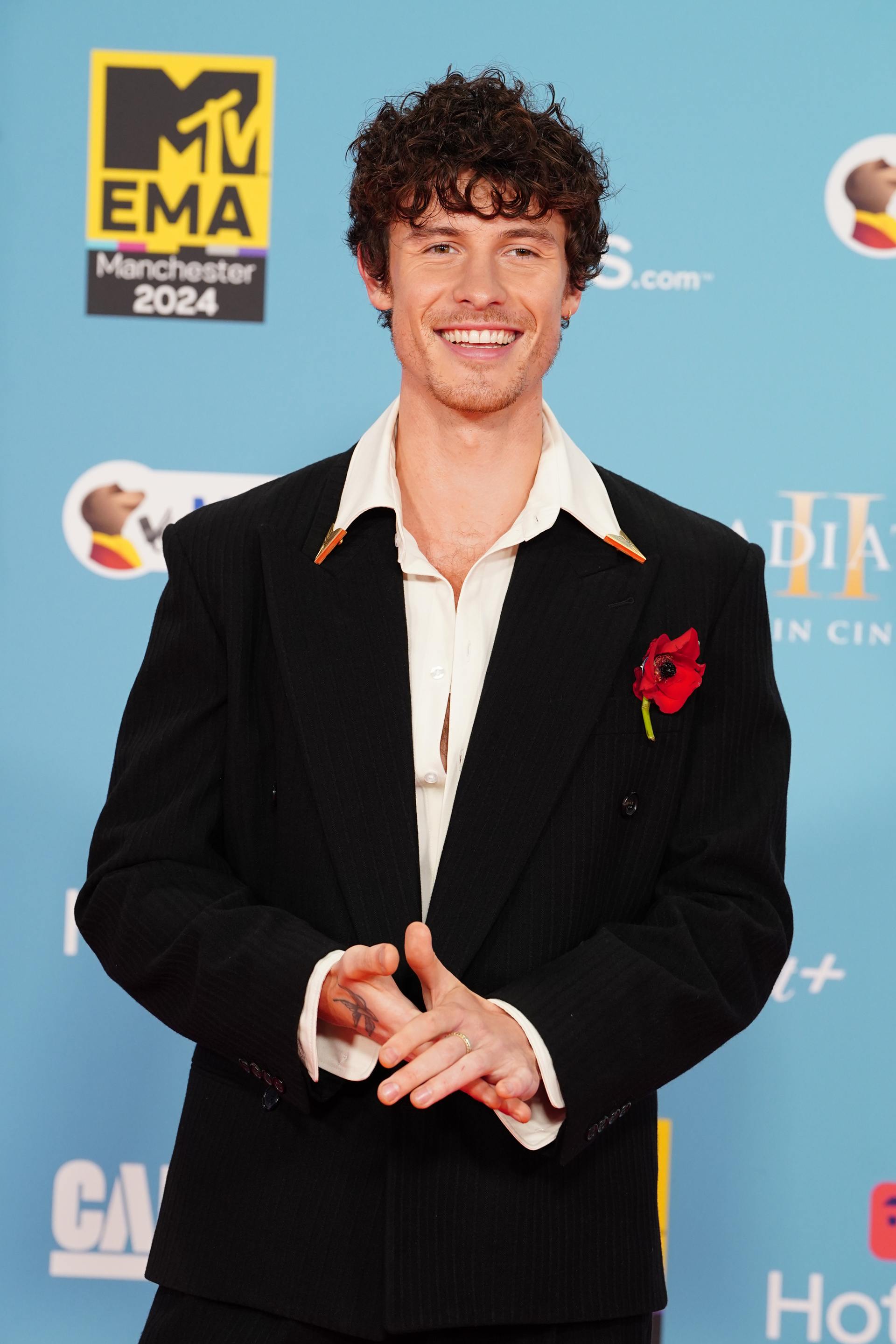 Shawn Mendes on the red carpet (Ian West/PA). 