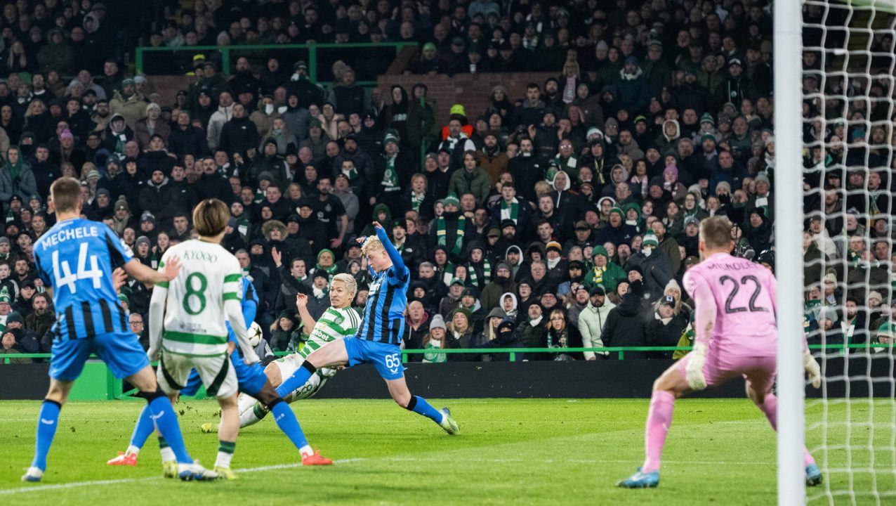 Celtic fight back to draw with Club Brugge for Champions League point