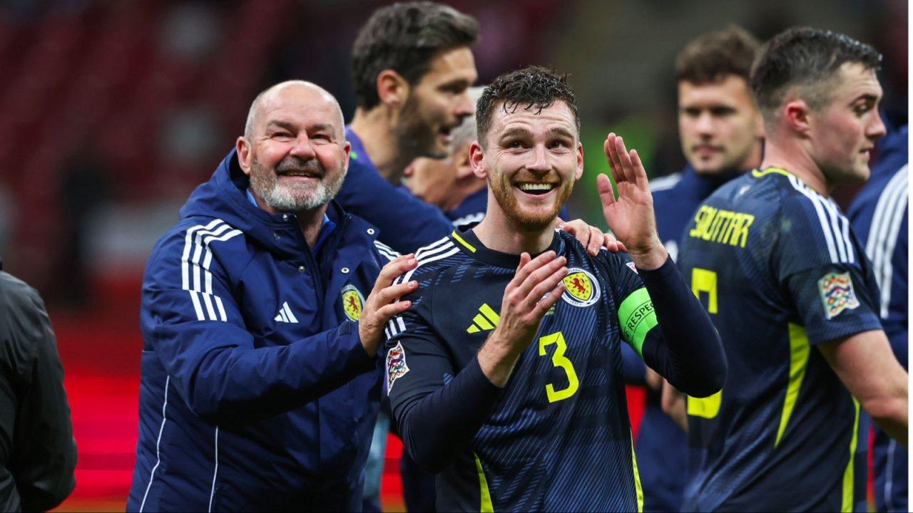 Steve Clarke hails Scotland’s spirit after earning Nations League play-off