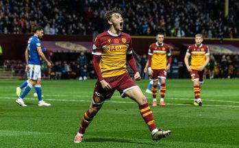 Motherwell beat St Johnstone to move level on points with Rangers in third