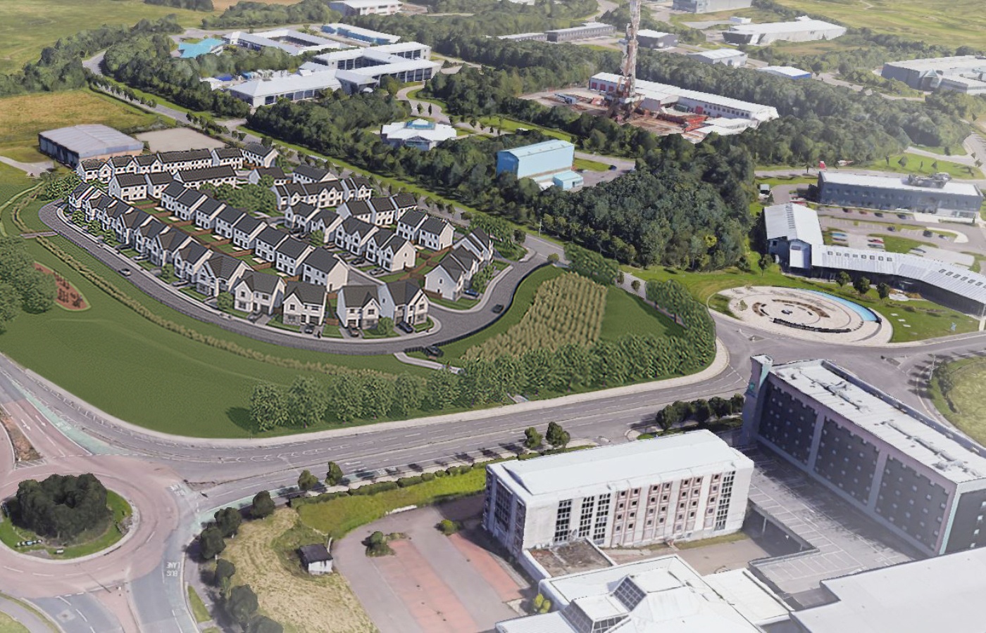 Cala Homes hopes to build a new £20m community on the recently demolished Silverburn House complex.