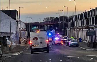 Road closed as building on fire near Girvan station as drivers urged to avoid area