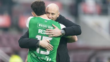 David Gray ‘delighted’ with win over Hearts at Tynecastle in Edinburgh Derby