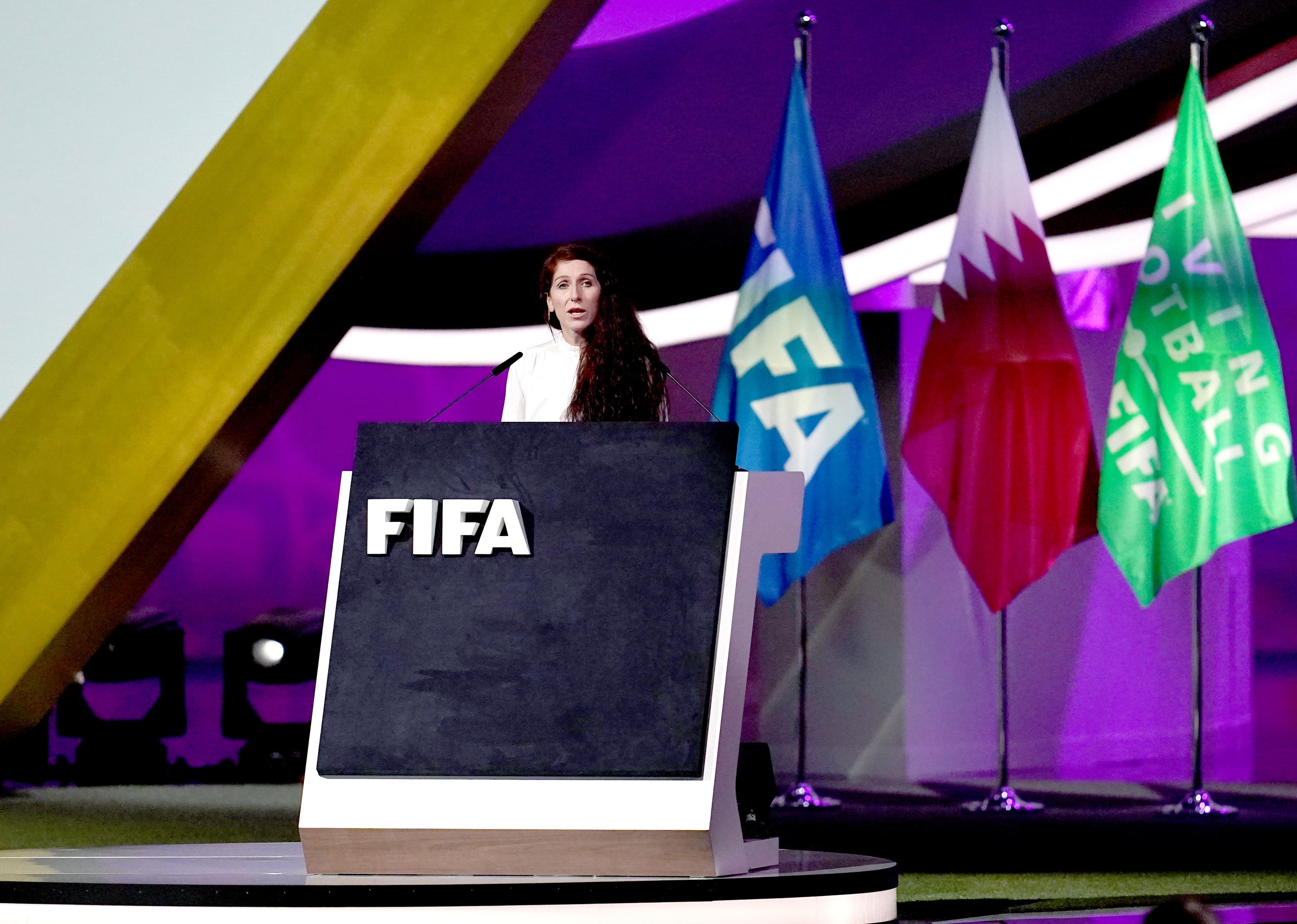 Lise Klaveness and the NFF has criticised the process FIFA has followed regarding the 2030 and 2034 World Cup awards (Nick Potts/PA)