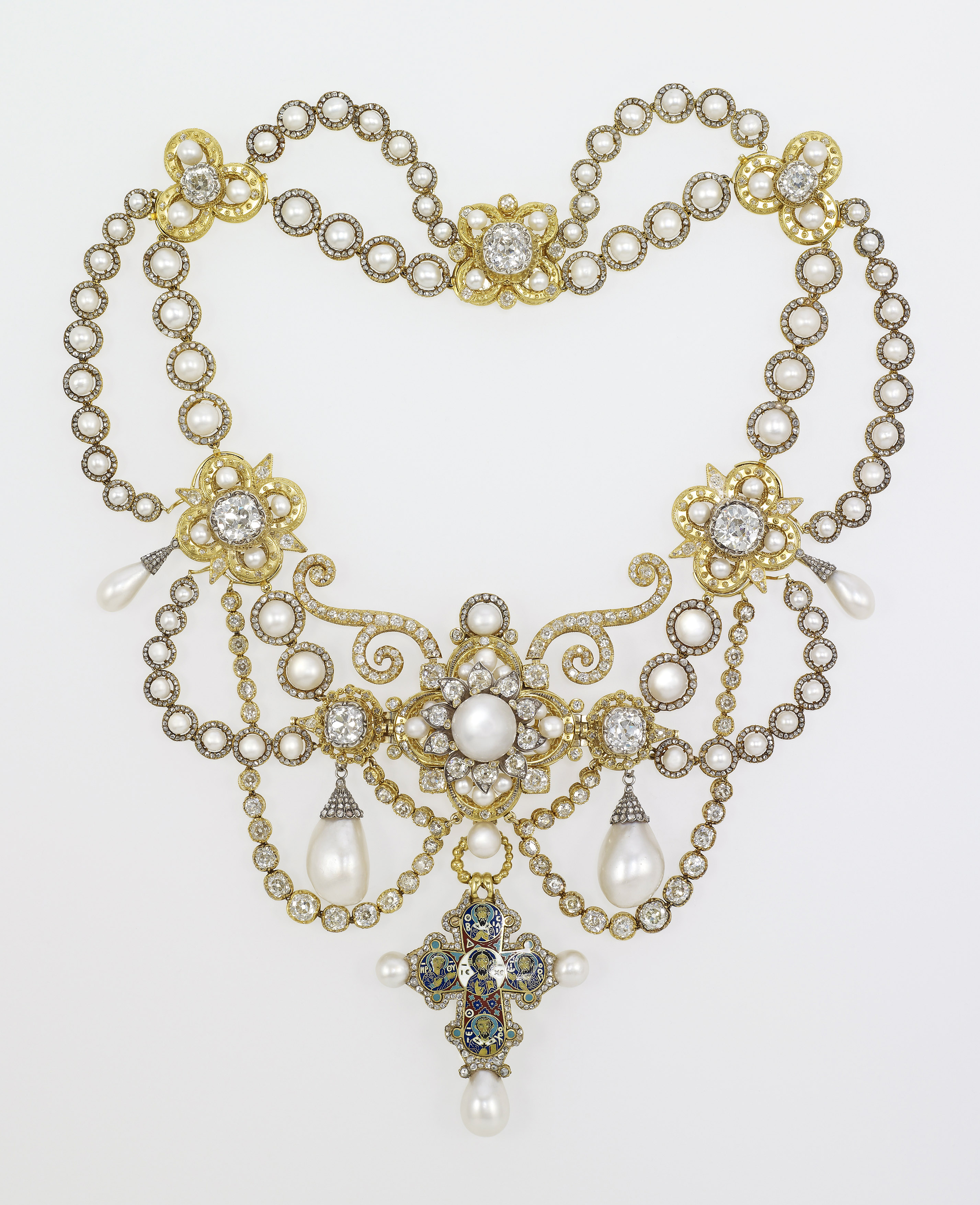 Queen Alexandra’s opulent Dagmar Necklace (Royal Collection/HM King Charles III 2024/PA). 