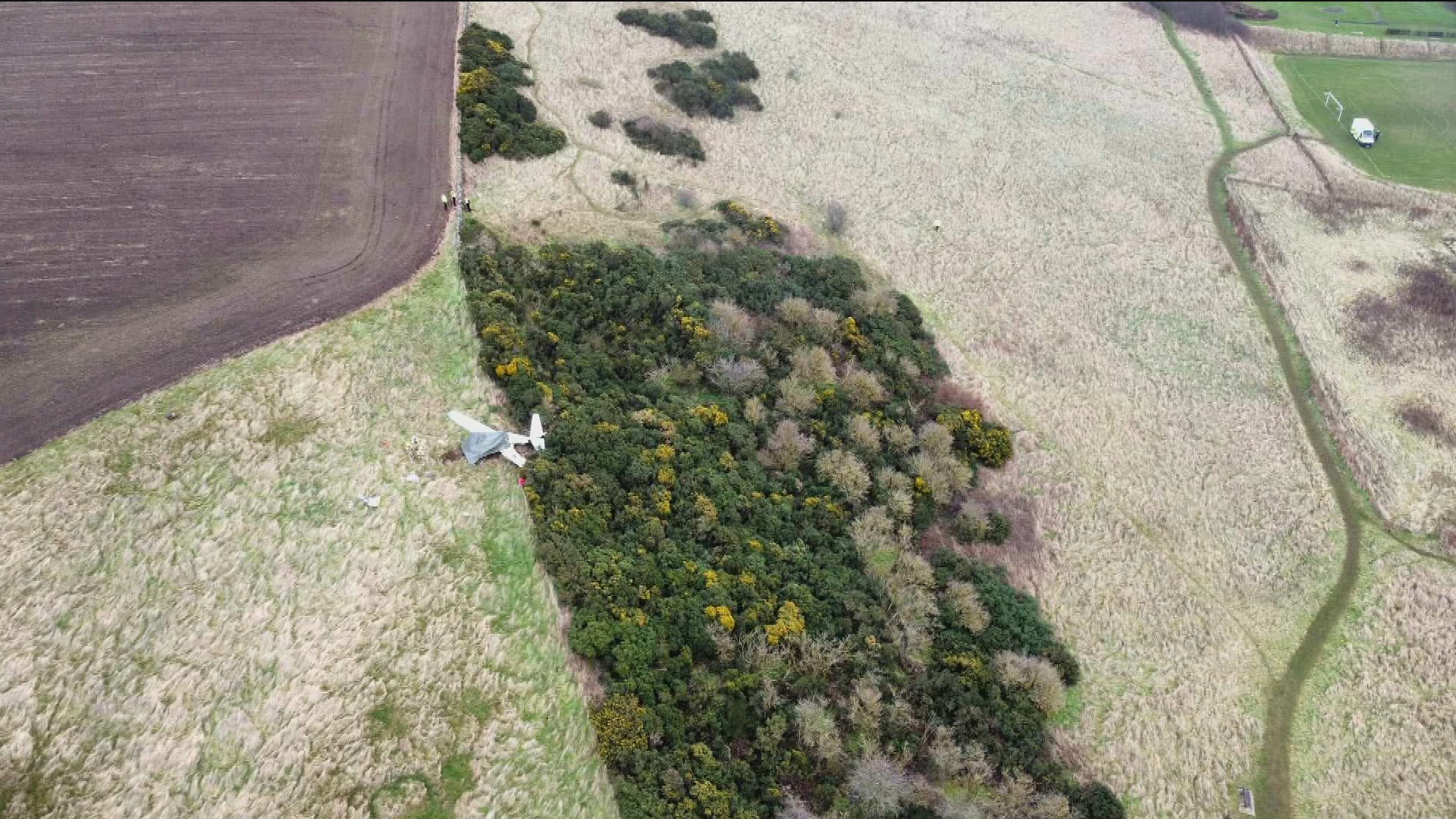 The crash happened at around 11.40am on Monday, December 23, shortly after the plane had departed Fife Airport in Glenrothes.