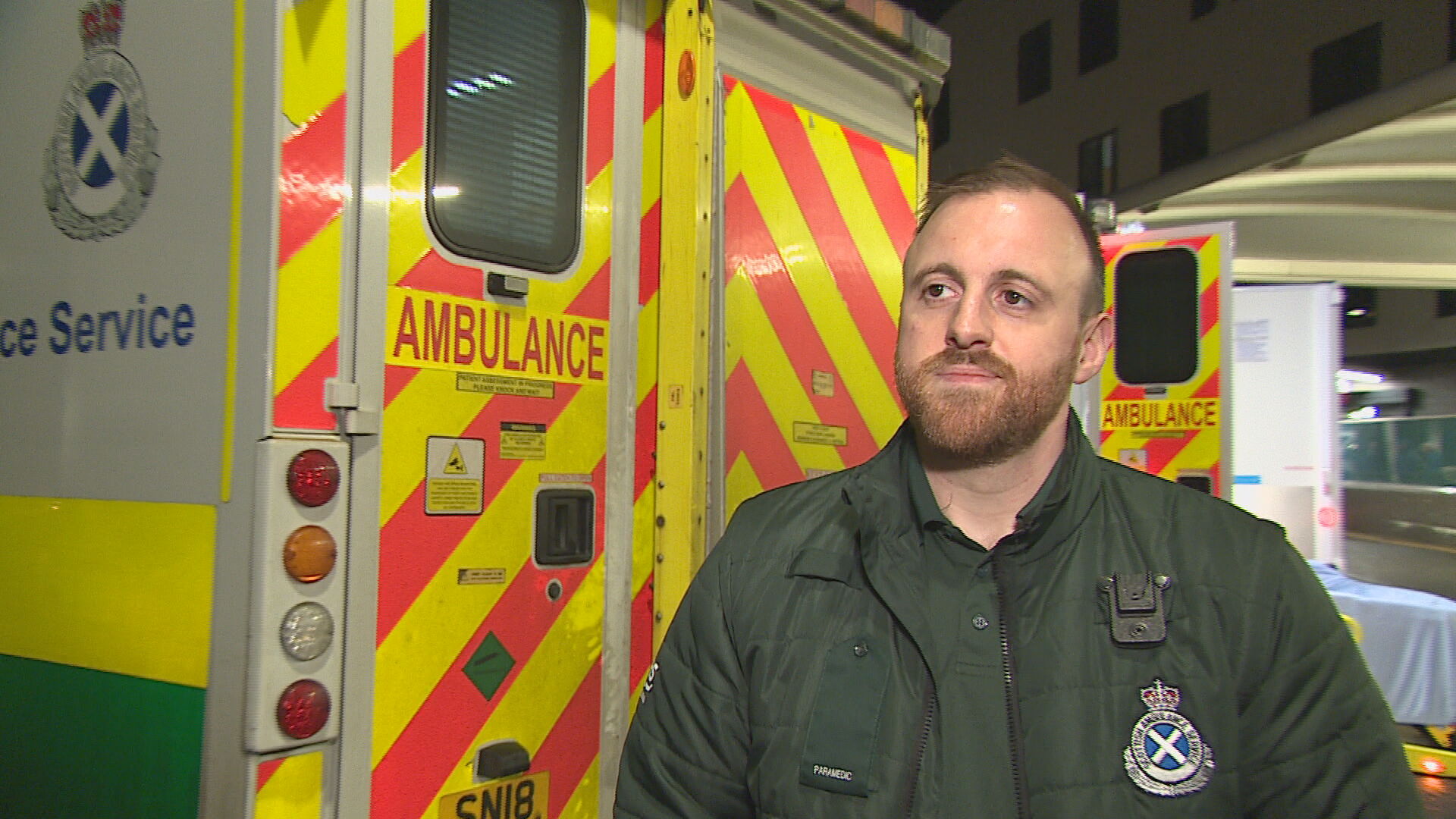 Paramedic Kyle Hamilton