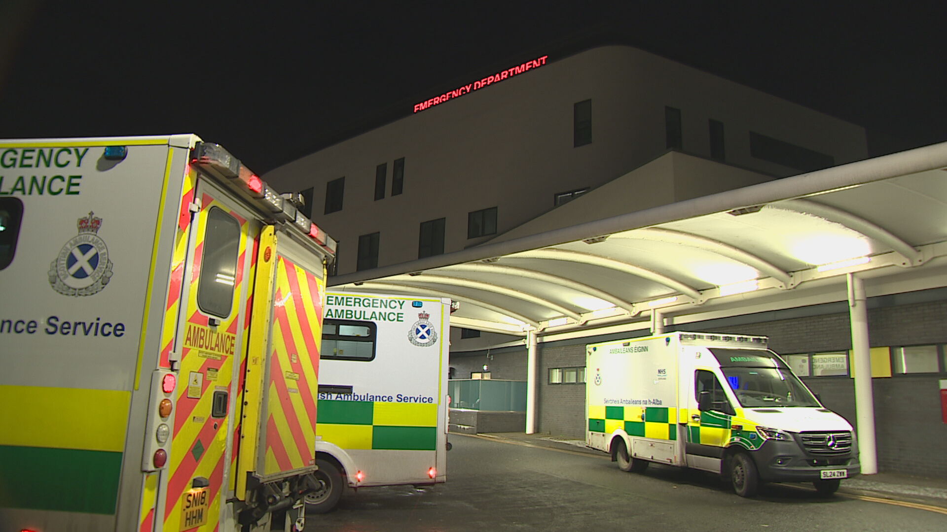 Ambulance crews are grappling with mounting pressures 