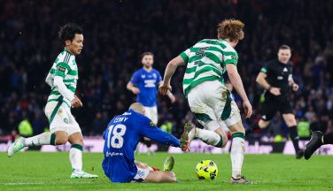 Celtic defender Liam Scales thought extra-time foul on Vaclav Cerny was ‘outside the box’