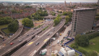 Inside crucial repairs on Scotland’s busiest motorway