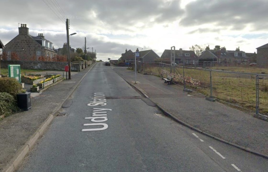 Woman taken to hospital after dog attack in Aberdeenshire village