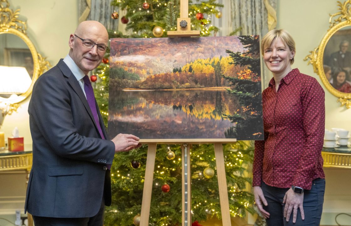 John Swinney to auction Christmas card picture to help children’s charity